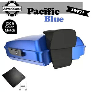 パシフィックブルー 97+ ハーレー/ソフテイル アドバンブラック ラッシュモア レイザー ツアー パック パック パッド PACIFIC BLUE For 97+ Harley/Softail Advanblak Rushmore Razor Tour Pak Pack Pad 【並行輸入品】 136,400円