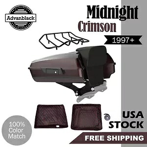 ミッドナイト クリムゾン レイザー ツアー パック 97 年以上のハーレー ロード ストリート グライド キング用 Midnight Crimson Razor Tour Pak Pack For 97+ Harley Road Street Glide King 【並行輸入品】 136,400円