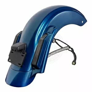 Advanblack デイトナ ブルー CVO スタイル リアフェンダーシステム 2014+ ハーレーダビッドソン用 Advanblack Daytona Blue CVO Style Rear Fender System For 2014+ Harley Davidson 【並行輸入品】