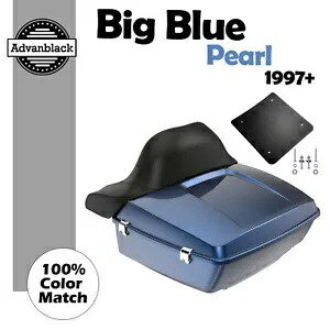 ビッグブルーパールキングツアーパック ハーレーツーリングストリートロードエレクトラグライド97+用 Big Blue Pearl King Tour Pack For Harley Touring Street Road Electra Glide 97+ 【並行輸入品】 139,150円