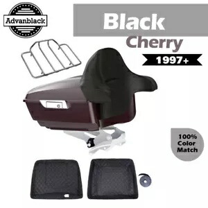 Advan ブラック チェリー キング ツアー パック 1997 年以降のハーレー ツーリング FLHR FLHXS FLTRX 用 Advan Black Cherry King Tour Pak Pack For 1997+ Harley Touring FLHR FLHXS FLTRX 【並行輸入品】