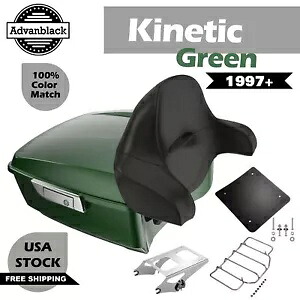 キネティック グリーン キング ツアー パック パック 1997 年以降のハーレー ツーリング FLHR FLHXS FLTRX 用 Kinetic Green King Tour Pak Pack For 1997+ Harley Touring FLHR FLHXS FLTRX 【並行輸入品】