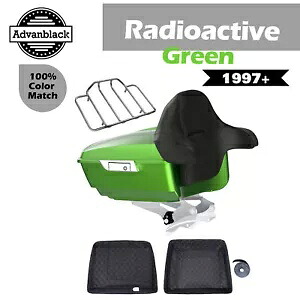 放射性グリーン キング ツアー パック 1997 年以降のハーレー ツーリング FLHR FLHXS FLTRX 用 Radioactive Green King Tour Pak Pack For 1997+ Harley Touring FLHR FLHXS FLTRX 【並行輸入品】｜カスタムパーツ WORLD倉庫