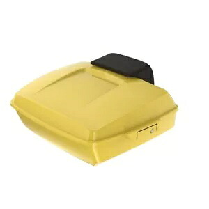 Advanblack インダストリアル イエロー ラシュモア レイザー ツアー パック 97+ ハーレー/ソフテイル用 Advanblack Industrial Yellow Rushmore Razor Tour Pak Pack For 97+ Harley/Softail 【並行輸入品】