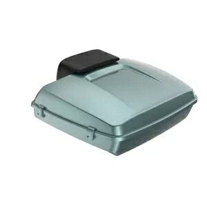 Advanblack シルバー パイン ラッシュモア レイザー ツアー パック パック パッド 97+ ハーレー/ソフテイル用 Advanblack Silver Pine Rushmore Razor Tour Pak Pack Pad For 97+ Harley/Softail 【並行輸入品】