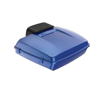 Advanblack ブルー マックス ラッシュモア レイザー ツアー パック パック パッド 97+ ハーレー/ソフテイル用 Advanblack Blue Max Rushmore Razor Tour Pak Pack Pad For 97+ Harley/Softail 【並行輸入品】