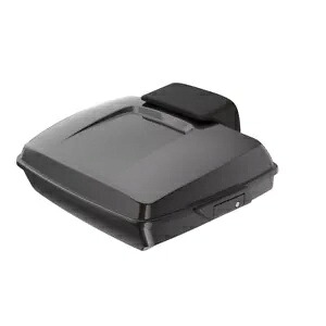 ブラック ジャック メタリック ラッシュモア レイザー ツアー パック パック パッド 97+ ハーレー/ソフテイル用 Black Jack Metallic Rushmore Razor Tour Pak Pack Pad For 97+ Harley/Softail 【並行輸入品】|カスタムパーツ WORLD倉庫