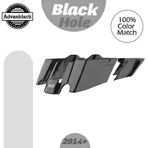CVO テーパードストレッチ拡張サドルバッグはハーレー 2014+ ブラックホールに適合 CVO Tapered Stretched Extended Saddlebags Fits Harley 2014+ BLACK HOLE 【並行輸入品】