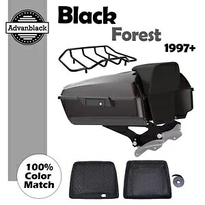 Black Forest チョップド ツアーパック 荷物 ハーレー FLHR FLHXS FLTRX 1997+用 Black Forest Chopped Tour Pak Pack Luggage For Harley FLHR FLHXS FLTRX 1997+ 【並行輸入品】
