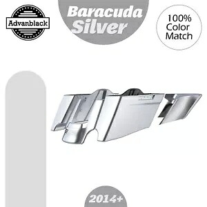 CVO テーパード ストレッチ拡張サドルバッグ ハーレー 2014+ バラクーダ シルバーに適合 CVO Tapered Stretched Extended Saddlebags Fits Harley 2014+ BARRACUDA SILVER 【並行輸入品】｜カスタムパーツ WORLD倉庫