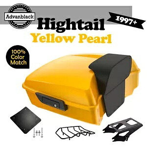 ハイテール イエロー パール チョップド ツアー パック パック ハーレー FLHR FLHXS FLTRX 1997+用 Hightail Yellow Pearl Chopped Tour Pack Pak For Harley FLHR FLHXS FLTRX 1997+ 【並行輸入品】｜カスタムパーツ WORLD倉庫