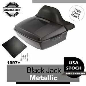 ブラックジャックメタリックキングツアーパックパックはハーレーツーリングFLHR FLHXS FLTRXに適合します Black Jack Metallic King Tour Pak Pack Fits Harley Touring FLHR FLHXS FLTRX 【並行輸入品】