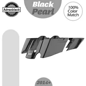 CVO テーパードストレッチ拡張サドルバッグはハーレー 2014+ ブラックパールに適合 CVO Tapered Stretched Extended Saddlebags Fits Harley 2014+ BLACK PEARL 【並行輸入品】