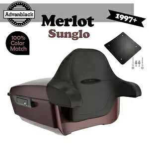MERLOT SUNGLO Advanblack Rushmore King Tour Pak パックパッド 97+ ハーレー/ソフテイル用 MERLOT SUNGLO Advanblack Rushmore King Tour Pak Pack Pad For 97+ Harley/Softail 【並行輸入品】 143,000円