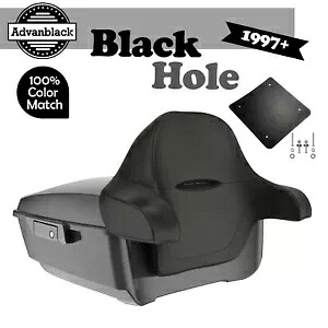 BLACK HOLE Advanblack Rushmore King Tour Pak パックパッド 97+ ハーレー/ソフテイル用 BLACK HOLE Advanblack Rushmore King Tour Pak Pack Pad For 97+ Harley/Softail 【並行輸入品】｜カスタムパーツ WORLD倉庫