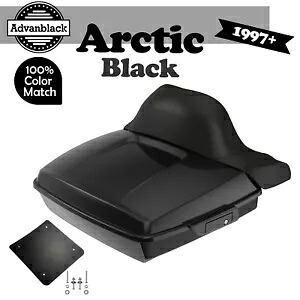 ハーレー/ソフテイル 97+ ラッシュモア レイザー ツアー パック ラップ アラウンド アークティック ブラック用 For Harley/Softail 97+ Rushmore Razor Tour Pak Pack Wrap Around ARCTIC BLACK 【並行輸入品】