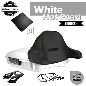 ホワイトホットパールレイザーツアーパックラップアラウンドハーレーFLHR FLHXS FLTRX 97+ White Hot Pearl Razor Tour Pack Wrap Around For Harley FLHR FLHXS FLTRX 97+ 【並行輸入品】｜カスタムパーツ WORLD倉庫