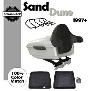 Sand Dune King ツアーパック Pak ブラック ヒンジ ハーレー ストリート ロード グライド 1997+用 Sand Dune King Tour Pack Pak Black Hinges For Harley Street Road Glide 1997+ 【並行輸入品】
