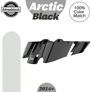 CVO テーパード ストレッチ拡張サドルバッグ ハーレー 2014+ ARCTIC BLACK に適合 CVO Tapered Stretched Extended Saddlebags Fits Harley 2014+ ARCTIC BLACK 【並行輸入品】｜カスタムパーツ WORLD倉庫