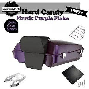 ハード キャンディ ミスティック パープル フレーク レイザー ツアー パック ハーレー FLHR FLHXS FLTRX 97+ に適合 Hard Candy Mystic Purple Flake Razor Tour Pack Fits Harley FLHR FLHXS FLTRX 97+ 【並行輸入品】