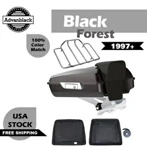 Black Forest Razor ツアー パック パック 1997 年以降のハーレー ツーリング FLHR FLHXS FLTRX に適合 Black Forest Razor Tour Pack Pak Fits for 1997+ Harley Touring FLHR FLHXS FLTRX 【並行輸入品】