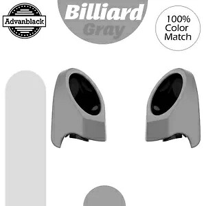 Advanblack ビリヤード グレー 6.5 インチ スピーカー ポッド ハーレー キング ツアー パック用 Advanblack Billiard Gray 6.5 inches Speaker Pods For Harley King Tour Pak 【並行輸入品】｜カスタムパーツ WORLD倉庫
