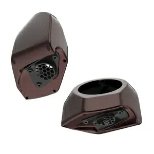 6.5 インチ スピーカー ポッド MERLOT SUNGLO Advanblack & Harley King Tour Pack に適合 6.5 inches Speaker Pods MERLOT SUNGLO Fits Advanblack & Harley King Tour Pack 【並行輸入品】｜カスタムパーツ WORLD倉庫