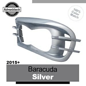 ハーレーロードグライド用 Advanblack ヘッドライトベゼル バラクーダシルバー (光沢) 2015+ For Harley Road Glide Advanblack Headlight Bezel BARRACUDA SILVER (GLOSSY) 2015+ 【並行輸入品】