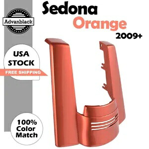 セドナ オレンジ カットアウトなし リアフェンダー エクステンション ストレッチフィラー 09+ ハーレー用 Sedona Orange No Cutout Rear Fender Extension Stretched Filler For 09+ Harley 【並行輸入品】