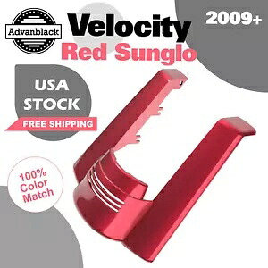 Velocity レッド Sunglo カットアウトなしリアフェンダーエクステンションフィラー 09+ ハーレー用 Velocity Red Sunglo No Cutout Rear Fender Extension Filler For 09+ Harley 【並行輸入品】｜カスタムパーツ WORLD倉庫 70,180円