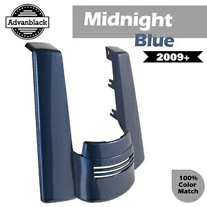 ハーレーツーリング 09+ ミッドナイトブルー用デュアルノーカットストレッチリアフェンダーエクステンション Dual Uncut Stretched Rear Fender Extension For Harley Touring 09+ MIDNIGHT BLUE 【並行輸入品】