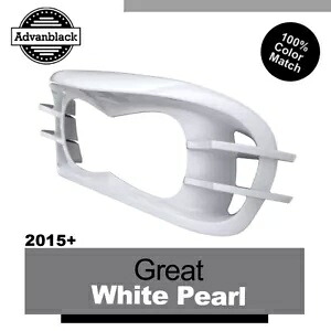 ハーレーロードグライド FLTRX Advanblack ヘッドライトベゼル グレートホワイトパール 2015+ For Harley Road Glide FLTRX Advanblack Headlight Bezel GREAT WHITE PEARL 2015+ 【並行輸入品】