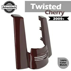 デュアル ノーカット ストレッチ リアフェンダー エクステンション ハーレー ツーリング 09+ TWISTED CHERRY用 Dual Uncut Stretched Rear Fender Extension For Harley Touring 09+ TWISTED CHERRY 【並行輸入品】