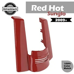 デュアルノーカットストレッチリアフェンダーエクステンションハーレーツーリング09+ RED HOT SUNGLO用 Dual Uncut Stretched Rear Fender Extension For Harley Touring 09+ RED HOT SUNGLO 【並行輸入品】｜カスタムパーツ WORLD倉庫