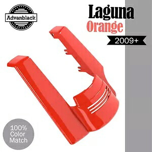 LAGUNA オレンジ シングルカットアウト ストレッチ リアフェンダー エクステンション ハーレーツーリング用 LAGUNA ORANGE Single Cutout Stretched Rear Fender Extension For Harley Touring 【並行輸入品】