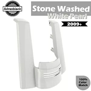 ハーレー用デュアルアンカットストレッチリアフェンダーエクステンション ストーンウォッシュホワイトパール Dual Uncut Stretched Rear Fender Extension For Harley STONE WASHED WHITE PEARL 【並行輸入品】