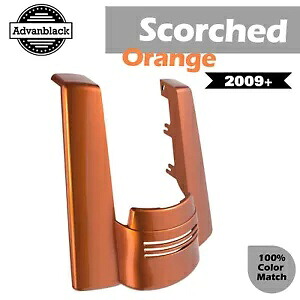 ハーレーツーリング用デュアルノーカットストレッチリアフェンダーエクステンション スコーチオレンジ Dual Uncut Stretched Rear Fender Extension For Harley Touring SCORCHED ORANGE 【並行輸入品】