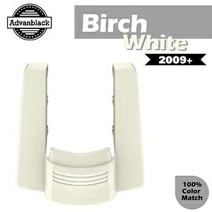 デュアル ノーカット ストレッチ リアフェンダー エクステンション ハーレー ツーリング 2009+ バーチホワイト用 Dual Uncut Stretched Rear Fender Extension For Harley Touring 2009+ BIRCH WHITE 【並行輸入品】