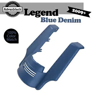 レジェンド ブルー デニム デュアル カットアウト ストレッチ リア フェンダー エクステンション 09+ ハーレーに適合 Legend Blue Denim Dual Cutout Stretched Rear Fender Extension Fits 09+ Harley 【並行輸入品】
