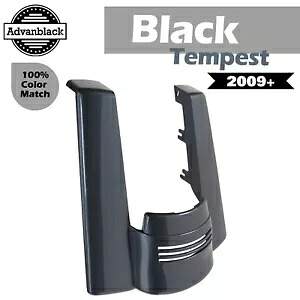デュアル ノーカット ストレッチ リアフェンダー エクステンション ハーレー ツーリング 09+ ブラック テンペスト用 Dual Uncut Stretched Rear Fender Extension For Harley Touring 09+ BLACK TEMPEST 【並行輸入品】｜カスタムパーツ WORLD倉庫