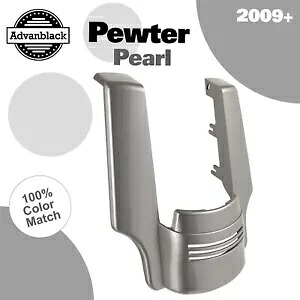ピューター パール デュアル カットアウト ストレッチ リア フェンダー エクステンション 09+ ハーレー ツーリングに適合 Pewter Pearl Dual Cutout Stretched Rear Fender Extension Fits 09+ Harley Touring 【並行輸入品】