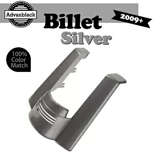 ビレットシルバー カットアウトなし リアフェンダーエクステンション ストレッチフィラー 09+ ハーレー用 Billet Silver No Cutout Rear Fender Extension Stretched Filler For 09+ Harley 【並行輸入品】
