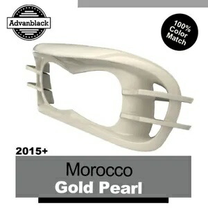 ハーレーロードグライド FLTRX Advanblack ヘッドライトベゼルモロッコゴールドパール 2015+ For Harley Road Glide FLTRX Advanblack Headlight Bezel MOROCCO GOLD PEARL 2015+ 【並行輸入品】