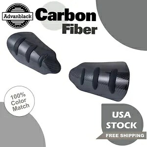 Advanblack カーボンファイバーハンドガード ハーレーダビッドソン ツーリング & ソフテイル用 Advanblack Carbon Fiber Hand Guard For Harley Davidson Touring & Softails 【並行輸入品】