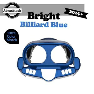 ハーレー ロード グライド FLTRX ゲージ クラスター カバー ブライト ビリヤード ブルー アドバンブラックに適合 Fits Harley Road Glide FLTRX Gauge Cluster Cover BRIGHT BILLIARD BLUE Advanblack 【並行輸入品】