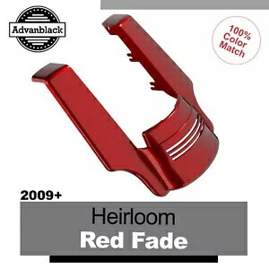 家宝レッドフェードストレッチリアフェンダーエクステンションハーレーストリートロードキングに適合 Heirloom Red Fade Stretched Rear Fender Extension Fits Harley Street Road King 【並行輸入品】