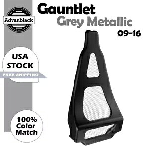 ガントレット グレー メタリック ABS チン スポイラー 空冷ハーレー ストリート ロード 09-16 に適合 Gauntlet Gray Metallic ABS Chin Spoiler Fits Air-Cooled Harley Street Road 09-16 【並行輸入品】
