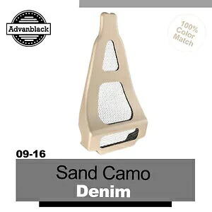 サンドカモデニム 空冷ハーレーツーリング 09-16 アドバンブラックチンスポイラーに適合 SAND CAMO DENIM Fits Air-Cooled Harley Touring 09-16 Advanblack Chin Spoiler 【並行輸入品】 78,650円
