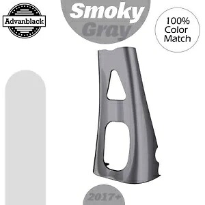 Advanblack ABS チンスポイラー スモーキーグレー 2017+ M8 ハーレーダビッドソン ツーリングに適合 Advanblack ABS Chin Spoiler Smoky GRAY Fits 2017+ M8 Harley Davidson Touring 【並行輸入品】