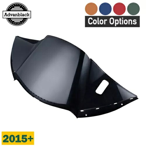 Advanblack カラーマッチしたエアダクトフェアリングは 2015 年以降のハーレー ロード グライド FLTRX に適合します Advanblack Color Matched Air Duct Fairing Fits 2015up Harley Road Glide FLTRX 【並行輸入品】